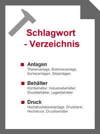 Grafik Schlagwort-Verzeichnis fr die Metzgerei